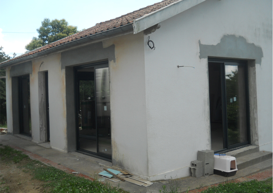 Rénovation d’une maison traditionnelle à Quinsac 