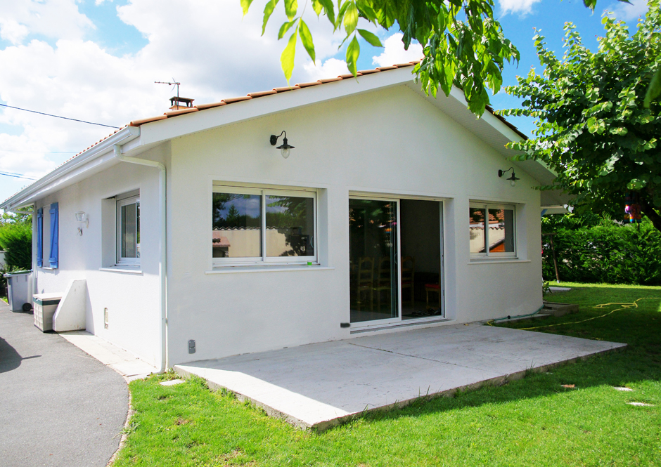 Agrandissement d'une maison traditionnelle  Cubzac les Ponts