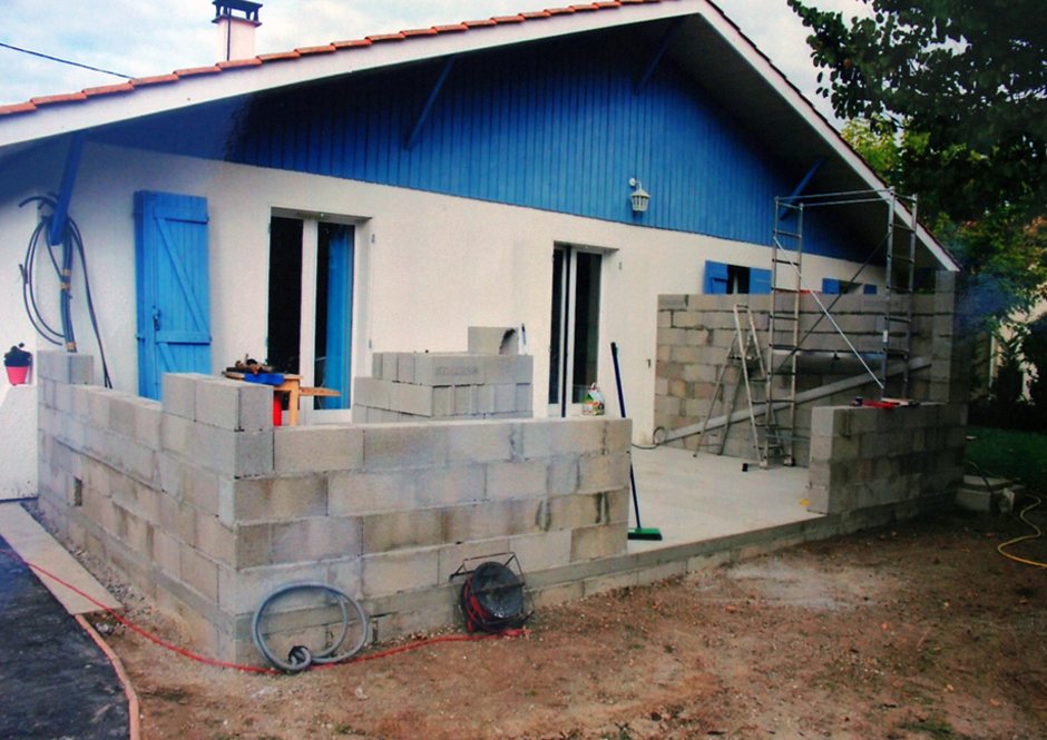 Agrandissement d'une maison traditionnelle  Cubzac les Ponts