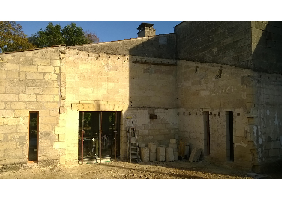 Rénovation d'une maison de maître à Abzac