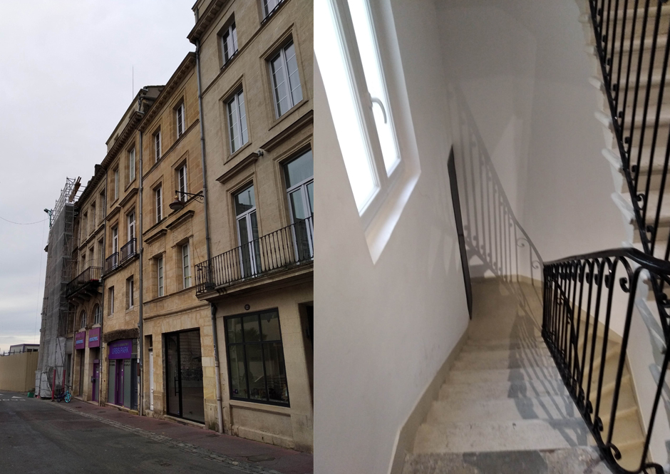 Transformation d'un appartement en hbergement htelier  Bordeaux 