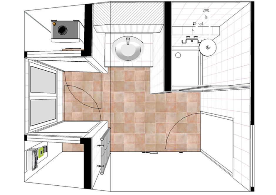 Rnovation partielle d'une maison de ville  Carbon blanc