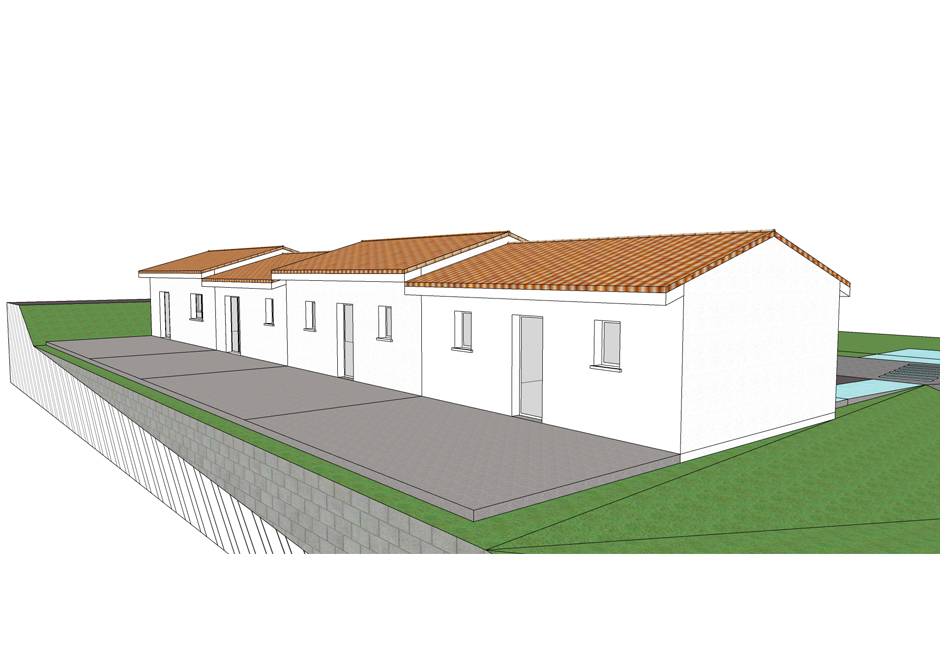 Etude de construction de locaux commerciaux   Ambares et Lagrave