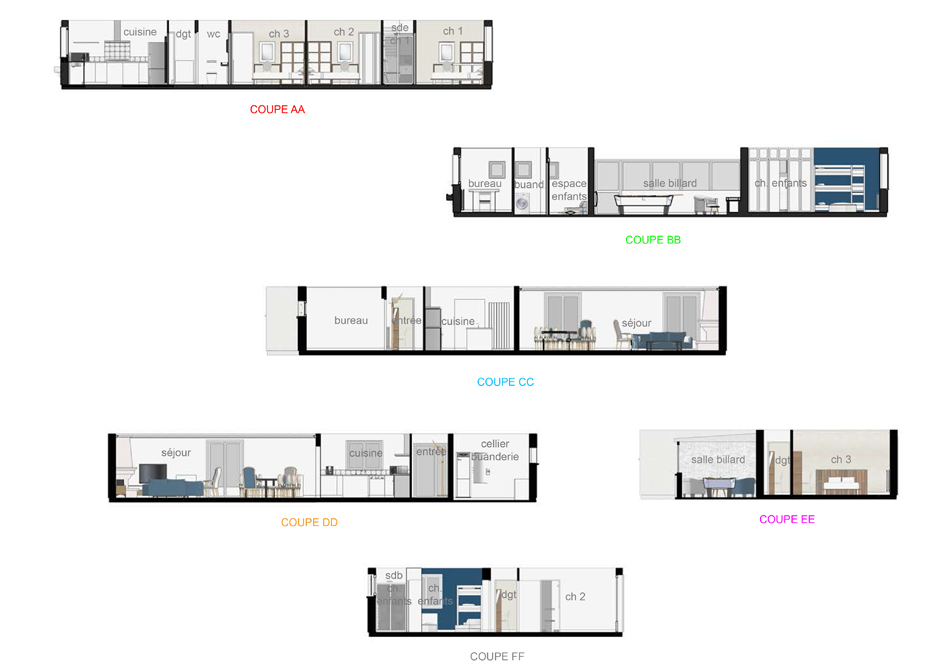 Transformation d'une maison d'habitation en gte  Saint Romain la Virve