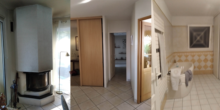 Réaménagement intérieur d'une maison d'habitation à Cestas